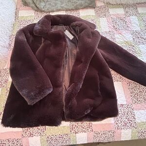 BlankNYC NWT faux fur jacket